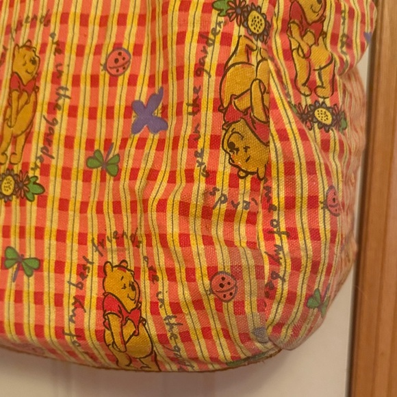 Vintage Winnie the Pooh Yellow and Pink Tote Bag - Picture 10 of 16